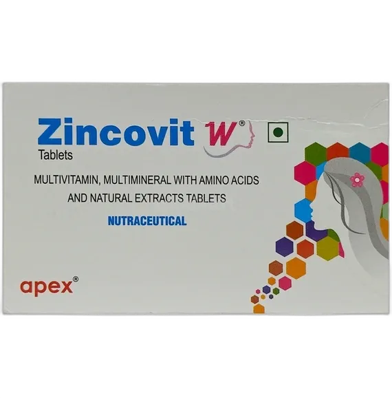zincovit w tablet 10's